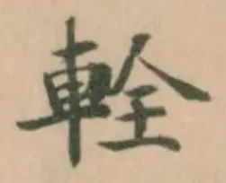 輇の位置