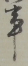 事の位置