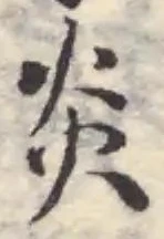炎の位置