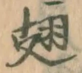 Chữ 翅