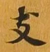 支の位置
