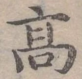 高の位置