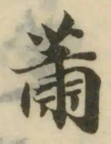 Located 蕭
