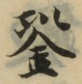 銎の位置