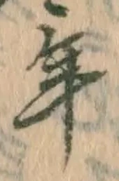 字年