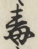 글자 毒