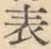 글자 表
