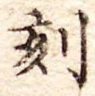 刻の位置