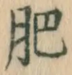 文字肥