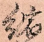 縮の位置