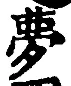 글자 夢