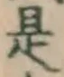 글자 是