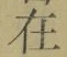 Chữ 在