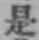 글자 是