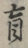 盲の位置