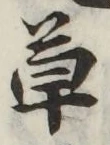 글자 草