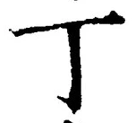 「丁」字