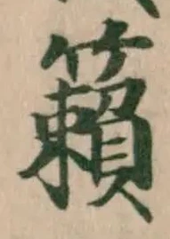 籟の位置