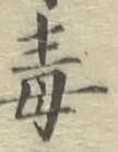 字毒