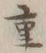 글자 重