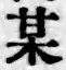 Character 某
