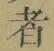 글자 者