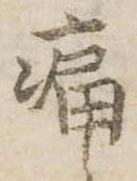 痛 위치 확인됨