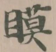 瞙の位置