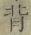 글자 背