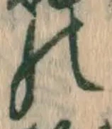 字の