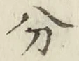 글자 分