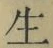 字生