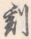 刻の位置