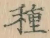 글자 種