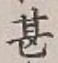 Character 甚