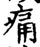 字痛