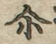 爾の位置