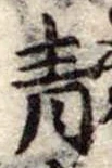 青の位置