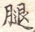 腿の位置