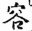 容の位置