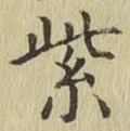 字紫