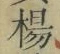 文字楊
