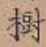 글자 樹