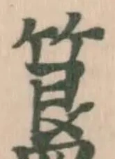 Located 簋
