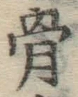 文字骨