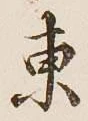 글자 東