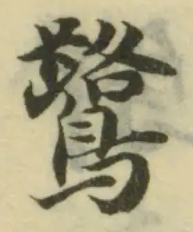 鷺の位置