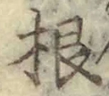 𡨸根