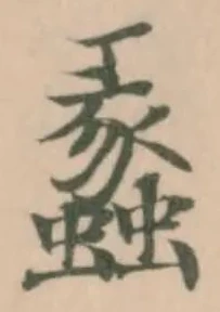 蠡の位置