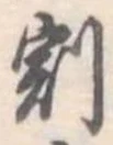 割の位置